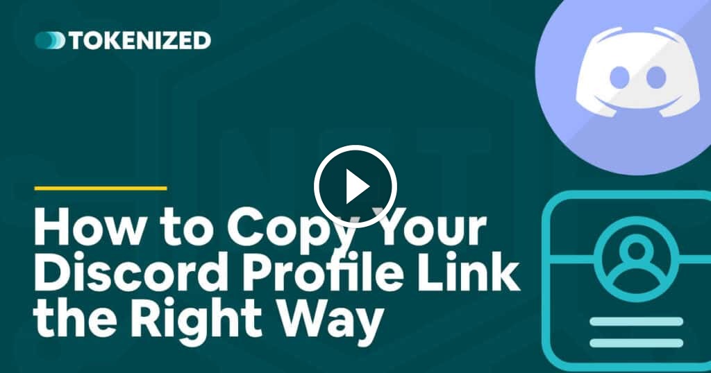 Solved: How to Copy Your Discord Profile Link the Right Way — Tokenized