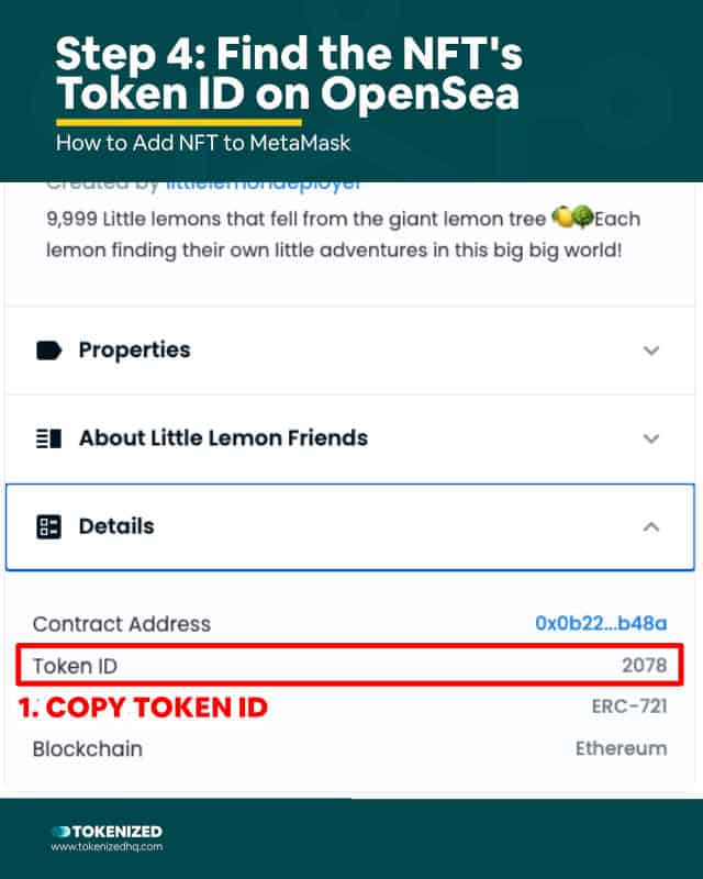 Step-by-Step Guide on How to Add NFT to MetaMask Wallet – Step 4
