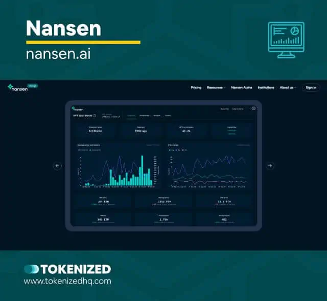 10 NFT Analytics Tools to Boost Your Profits 14 Screenshot of the NFT Market Analytics Tool "Nansen".