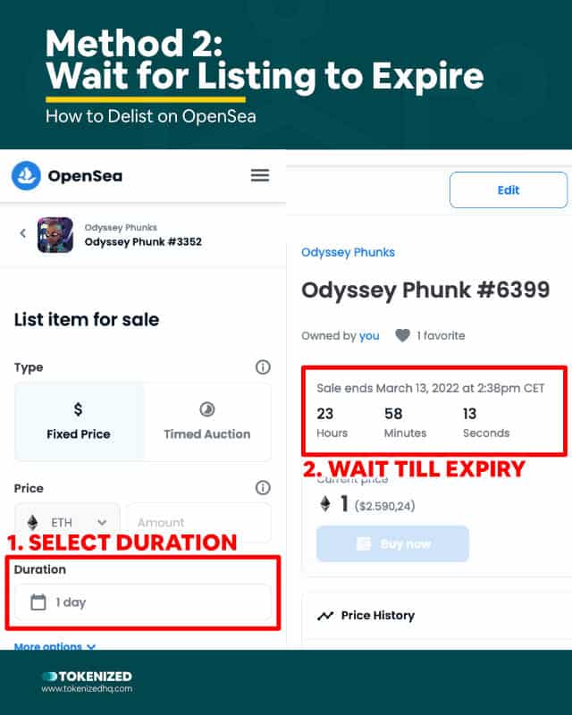Step-by-Step Guide on How to Delist on OpenSea – Method 2