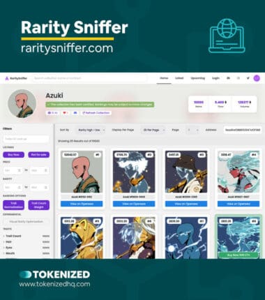 10 Rarity Tools NFT Insiders Use to Profit — Tokenized