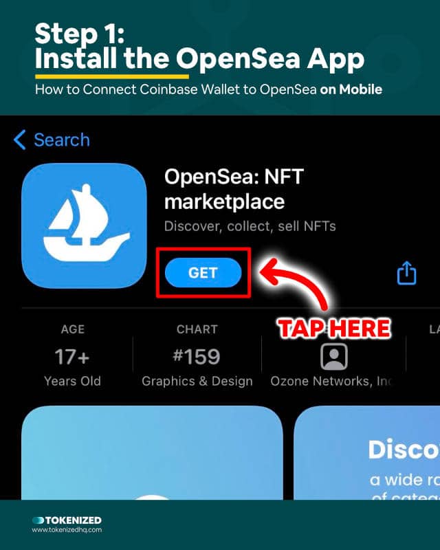 Step-by-Step Guide on How to Connect Coinbase Wallet to OpenSea on Mobile – Step 1