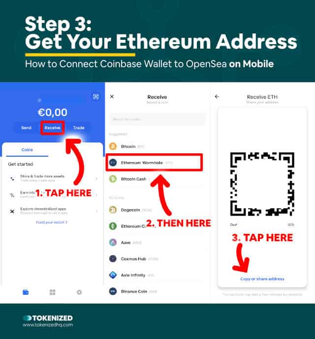 use coinbase wallet on opensea