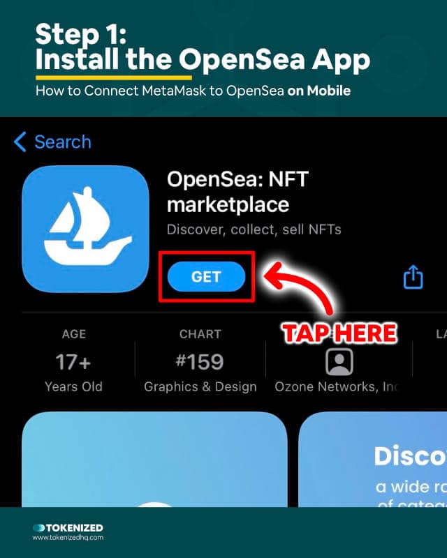 Step-by-Step Guide on How to Connect MetaMask to OpenSea on Mobile – Step 1