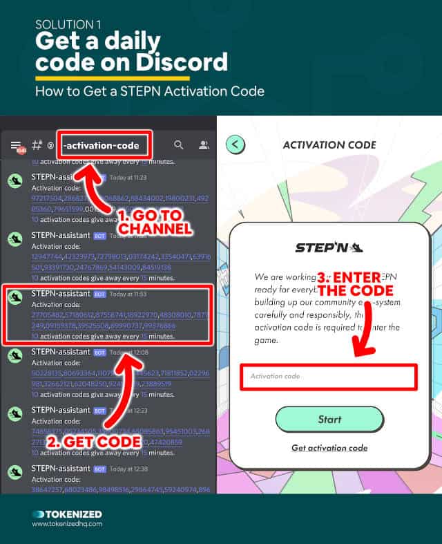How to Get a STEPN Activation Code – Solution 1: Discord