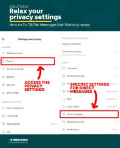Solved: TikTok Messages Not Working? Here's The Fix! — Tokenized