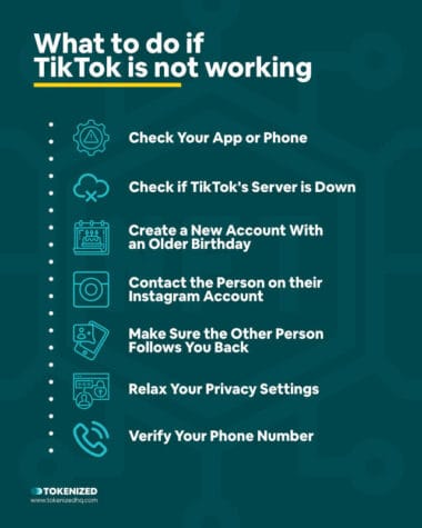 Solved: TikTok Messages Not Working? Here's The Fix! — Tokenized