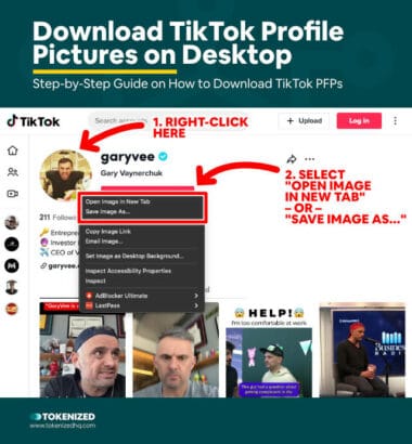 Solved: How to Download TikTok Profile Pictures Easily in 2023 — Tokenized