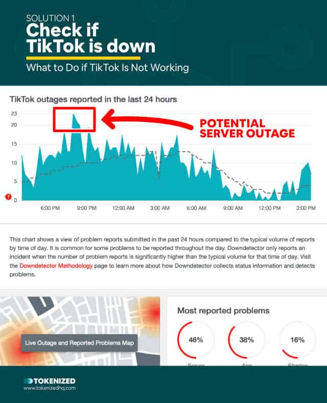 Step-by-step guide what to do it TikTok is not working – Solution 1