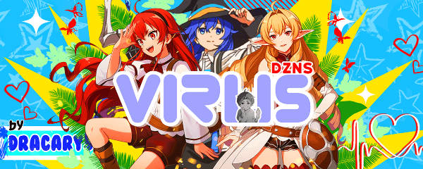 Amazing Anime Banner for Discord showing 3 girls posing