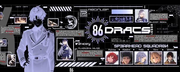 Cool Anime Banner for Discord – Spearhead Squadron