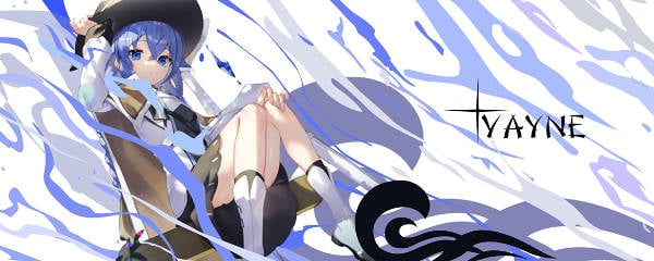 Aestehtic Anime Discord Banner with Vayne