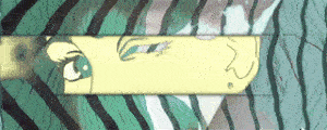 Vaporwave-style anime banner for Discord