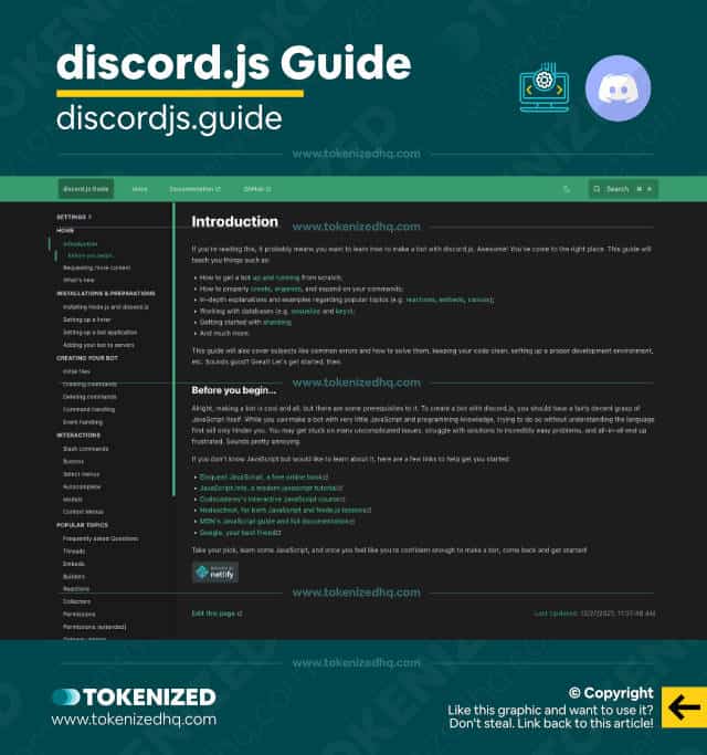 Discord Developer Portal - Basic Guide 