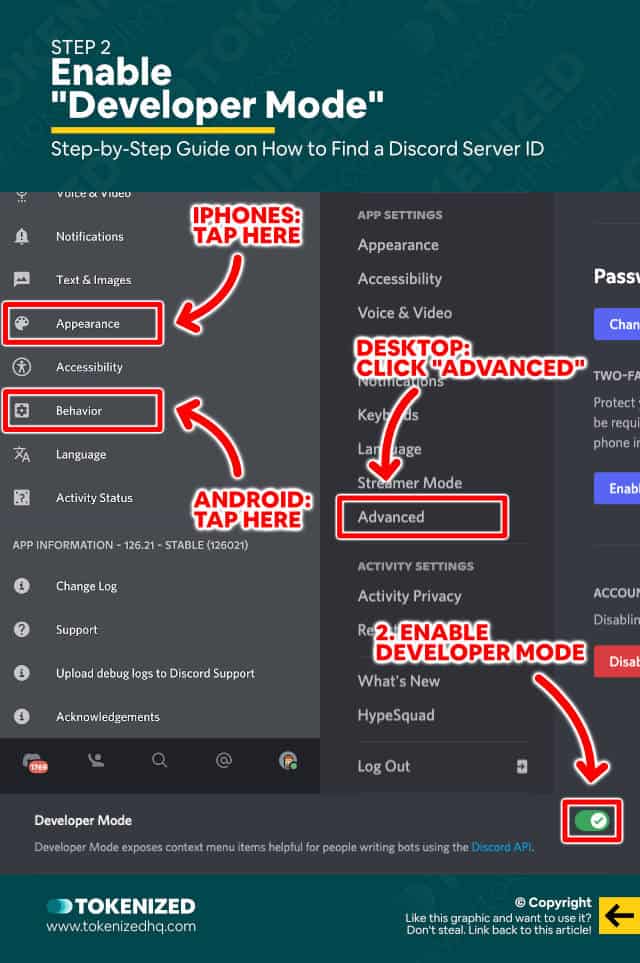 Discord Developer Mode Settings - DapDap - Medium