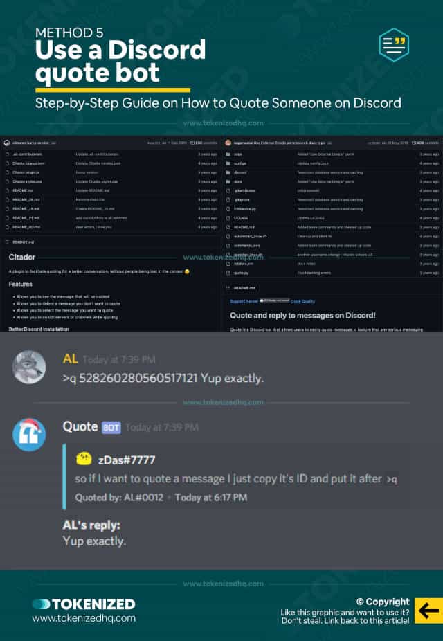Solved: How Discord Quotes Work in 2023 — Tokenized