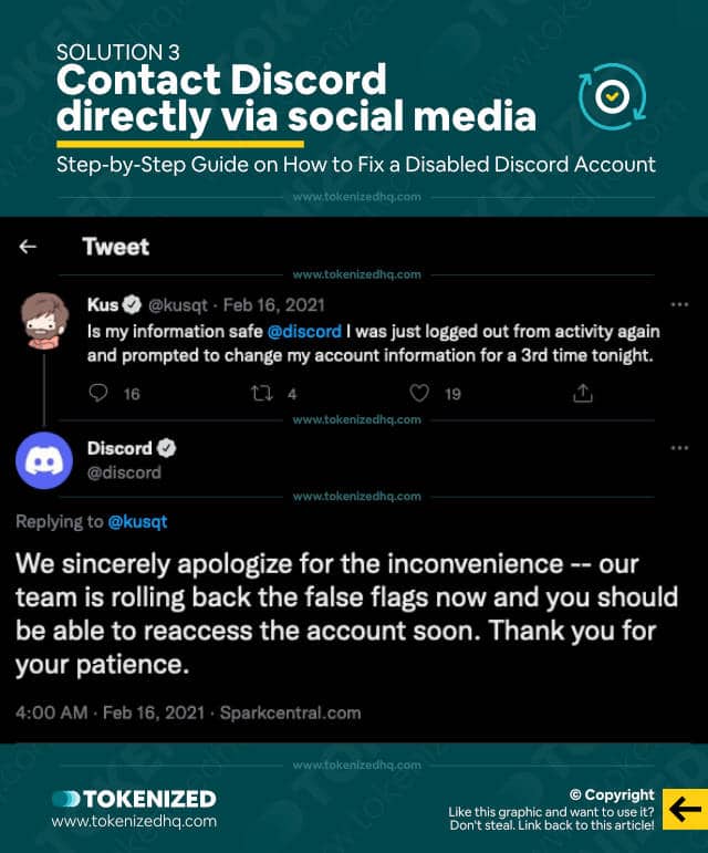Step-by-step guide on what to do if you get your Discord account disabled – Solution 3