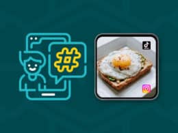 Feature image for the blog post "The Top 50+ Breakfast Hashtags + Impact Score"