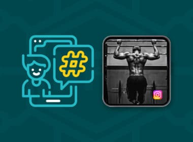 Feature image for the blog post "The Top 100 Gym Hashtags for Reels + Impact Score"