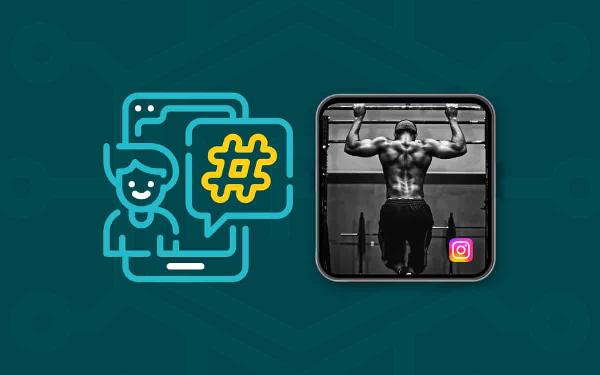 Feature image for the blog post "The Top 100 Gym Hashtags for Reels + Impact Score"