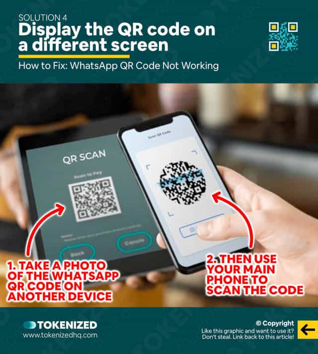 Solved Whatsapp Qr Code Not Working — Tokenized 5592