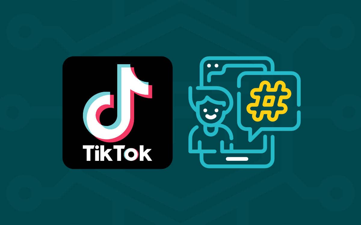 Feature image for the blog post "250+ Powerful TikTok Hashtags + FREE PDF"