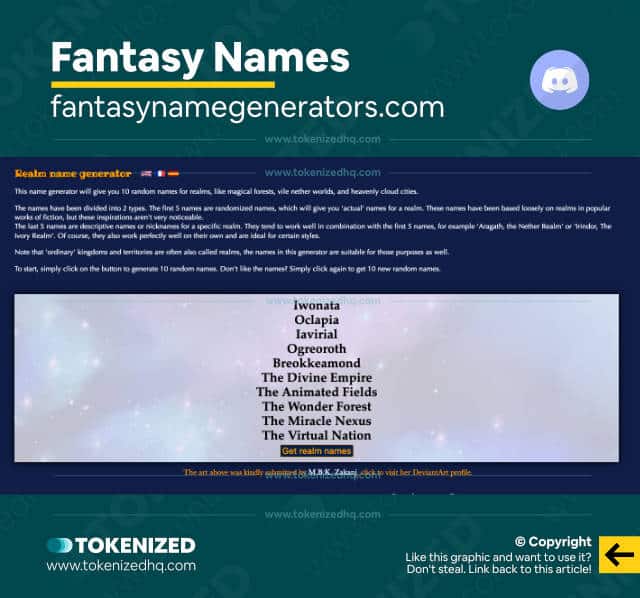 Top 5 Discord Server Name Generators in 2023 — Tokenized