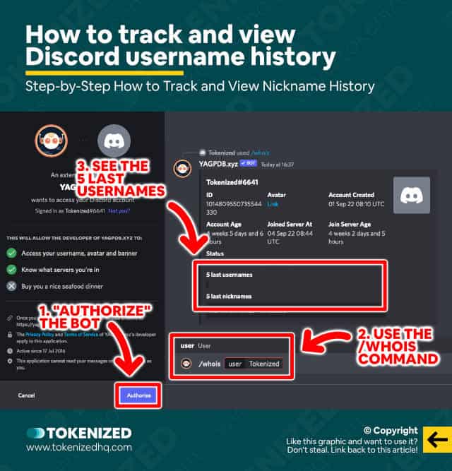 Step-by-step guide on how to track and view a Discord username history.
