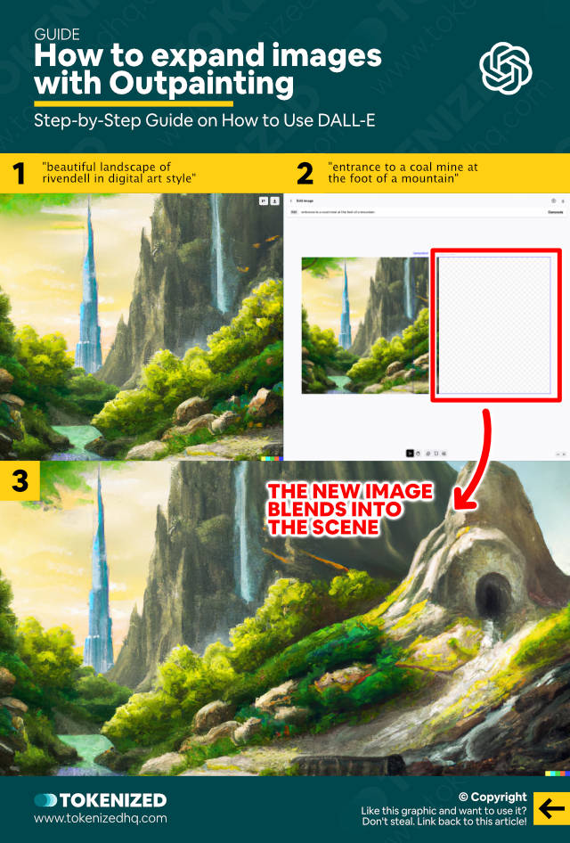 How to use DALL-E: Expanding images with Outpainting