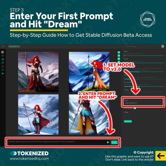 Step-by-step guide on how to get Stable Diffusion beta access – Step 3