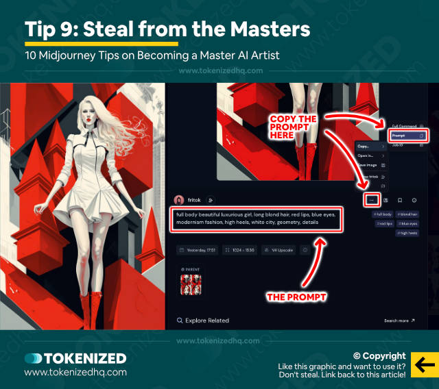 10 Midjourney Tips – #9 Steal from the Masters
