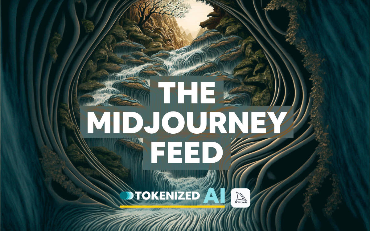 Artistic Feature image for the blog post "How to Access the Midjourney Feed Right Now"