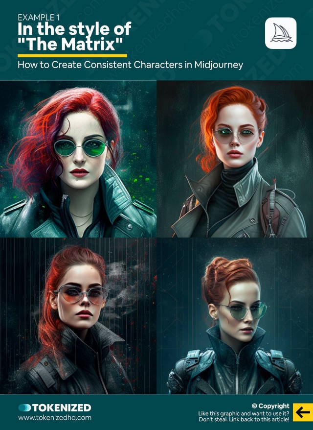 How to Create a Consistent Character in Midjourney – Example 1