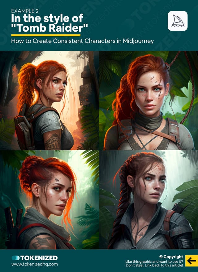 How to Create a Consistent Character in Midjourney – Example 2