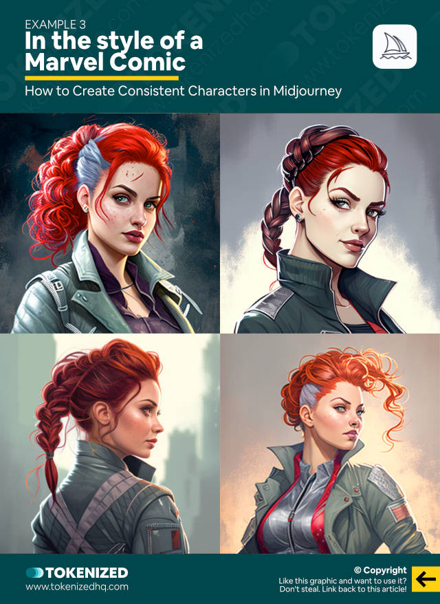 How to Create a Consistent Character in Midjourney – Example 3