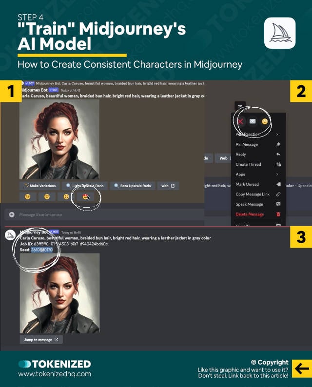How to Create a Consistent Character in Midjourney – Step 4