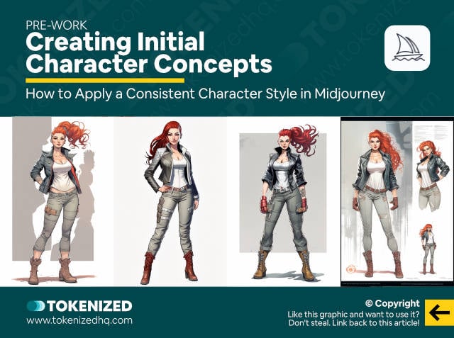 How to Apply a Consistent Character Style in Midjourney – Creating Initial Character Concepts