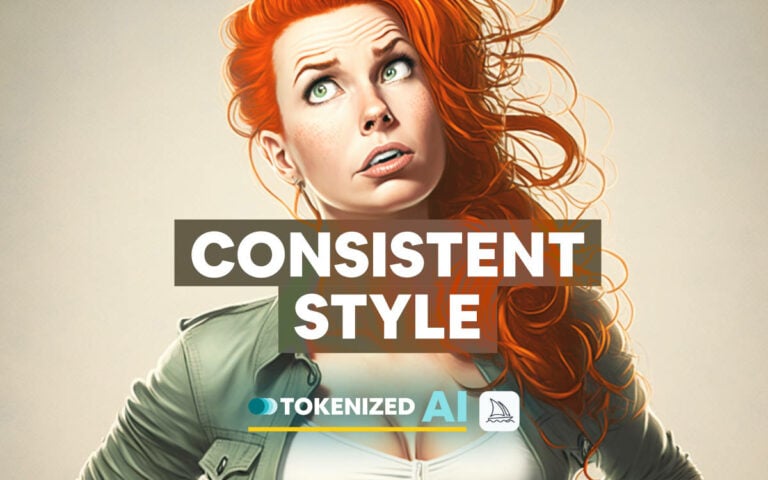 Artistic Feature image for the blog post "How to Apply a Consistent Character Style in Midjourney"