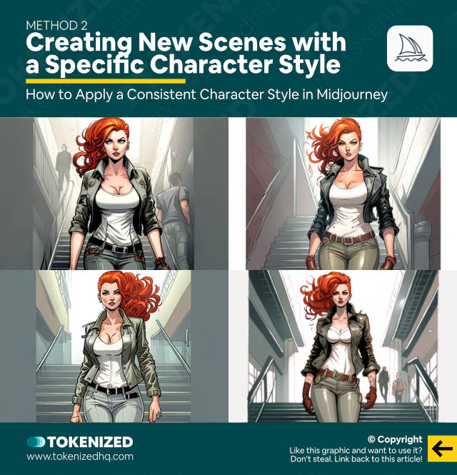 How to Apply a Consistent Character Style in Midjourney – Creating New Scenes with a Specific Character Style