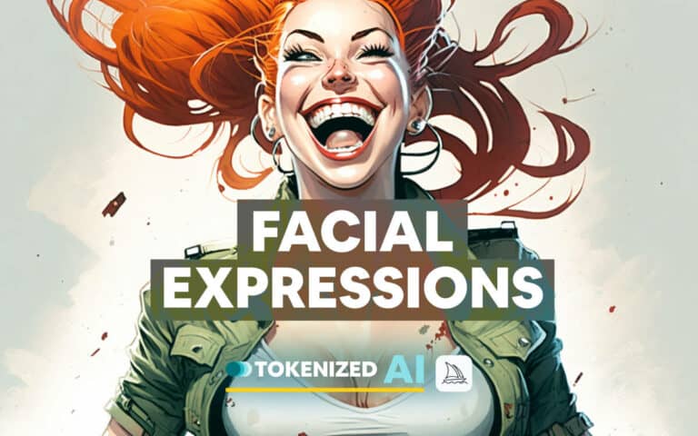 Artistic Feature image for the blog post "How to Create Facial Expression in Midjourney"