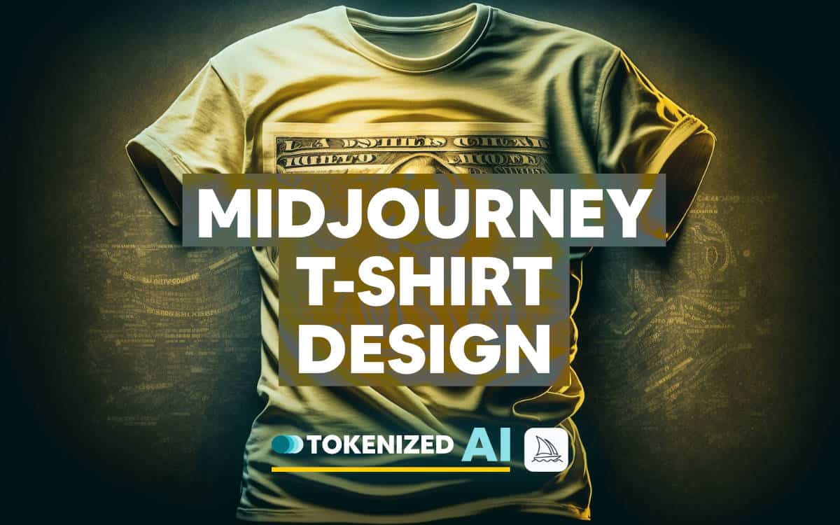 Artistic Feature image for the blog post "Midjourney T-Shirt Design: The Big Game Changer"