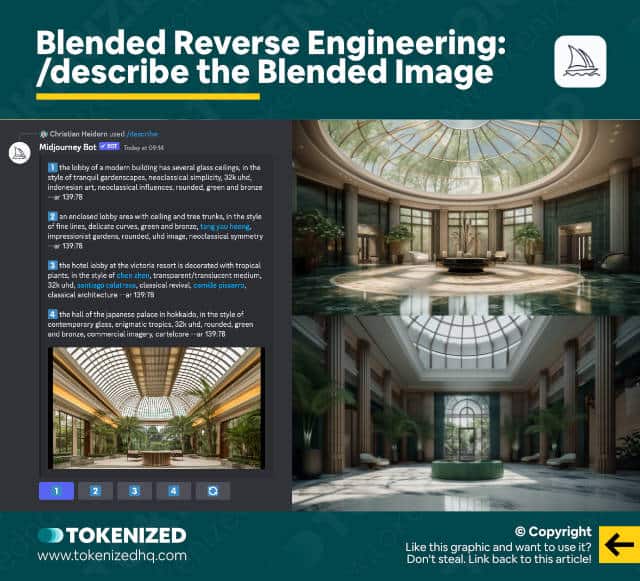 Infographic showing how Blended Reverse Engineering produces a better blended image.