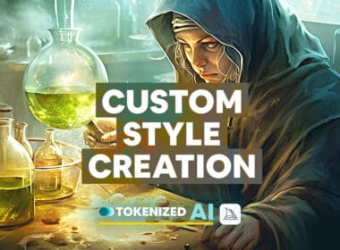 Feature image for the blog post "Custom Style Creation in Midjourney"