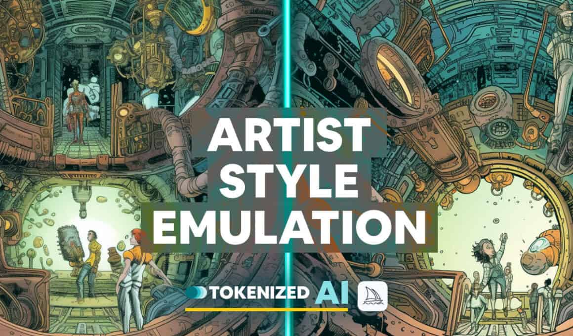 Feature image for the blog post "Midjourney Artist Style Emulation"