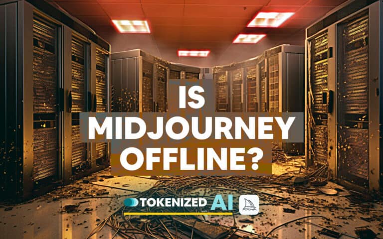 Feature image for the blog post "Is Midjourney Offline?"