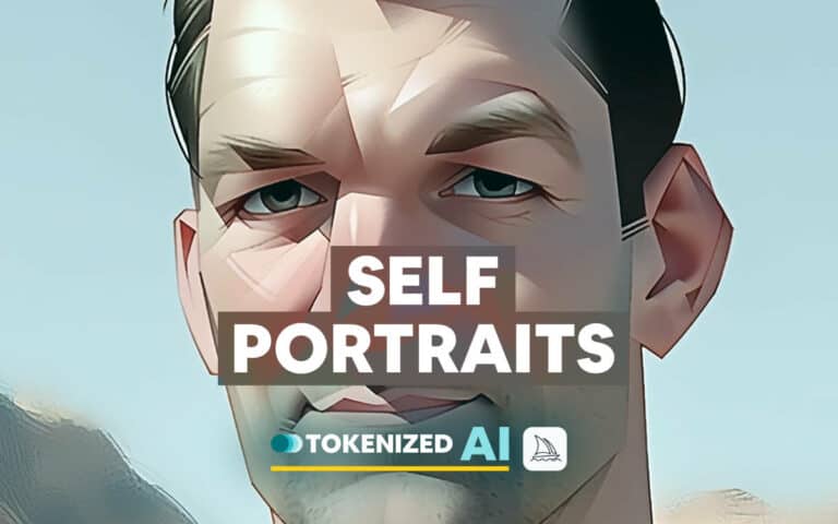 Feature image for the blog post "How to Create a Midjourney Self-Portrait"